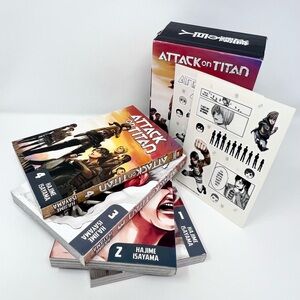 Attack on Titan Manga Box Set Volumes 1-4